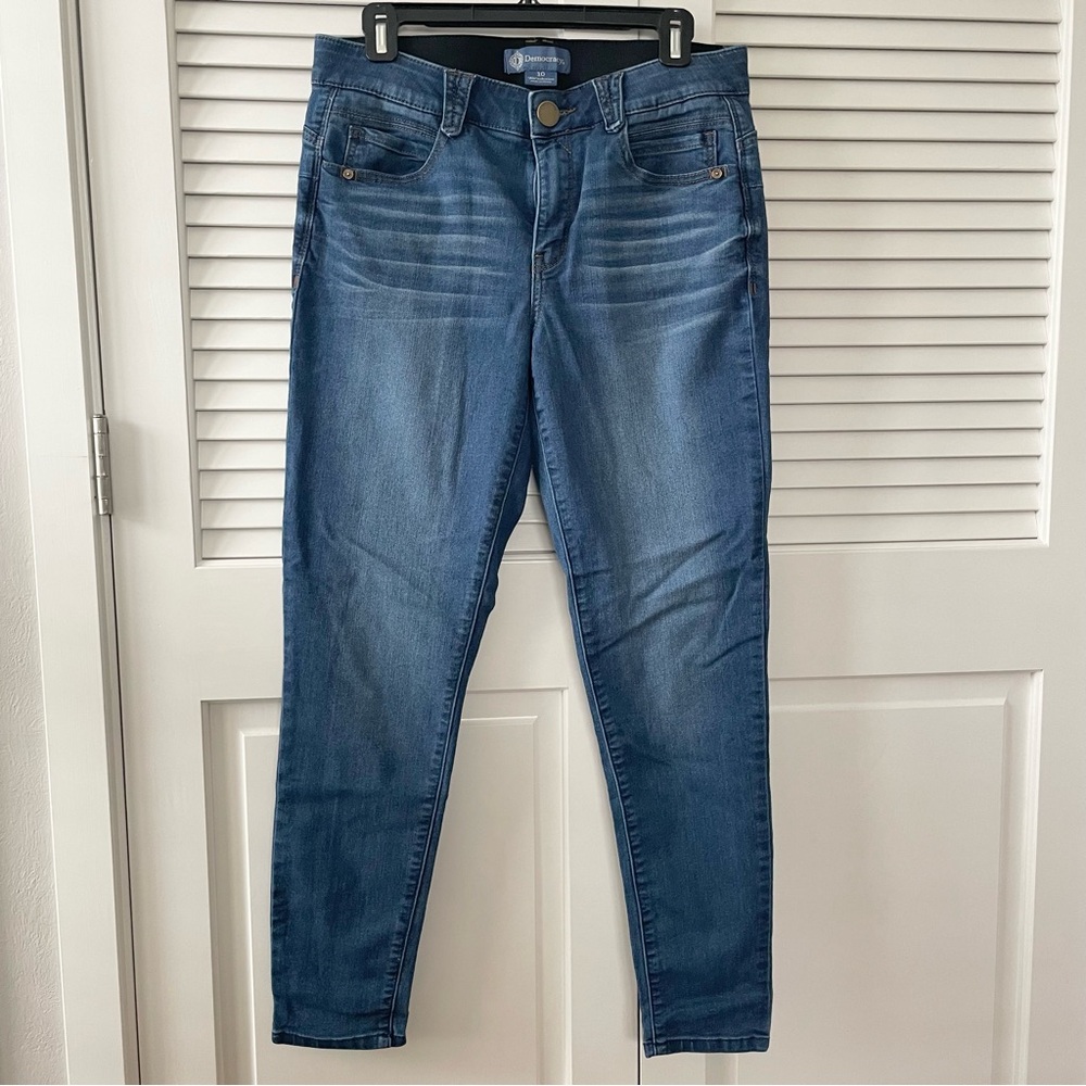 Democracy “Ab Solution “ Skinny Denim Mid Rise Jeans Size 10